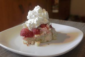From Scratch: Strawberry Cobbler