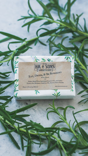 Eat, Drink, and Be Rosemary Soap